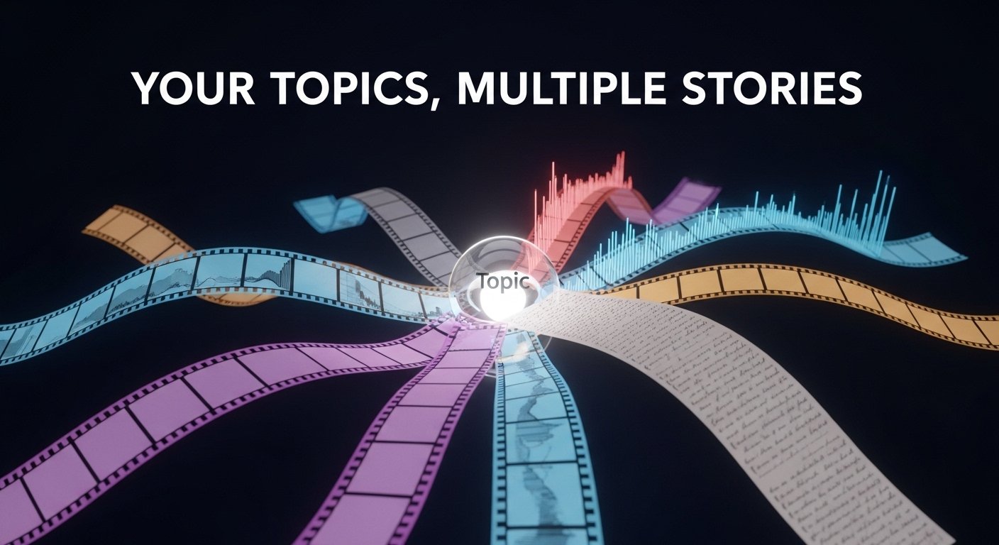 Your Topics, Multiple Stories